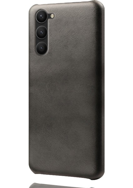 Samsung Galaxy S24 Pu Deri + Sert Pc Kabuk Buzağı Doku Telefon Kapağı (Yurt Dışından)
