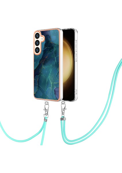 Samsung Galaxy S24+ Crossbody Case Mermer Tpu Telefon Kapağı (Yurt Dışından) fiyatları