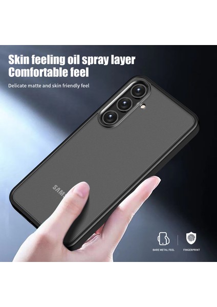 Samsung Galaxy S24+ Cep Telefonu Kılıfı Şok Geçirmez Yarı Saydam Mat Tpu+ Pc Arka Kapak (Yurt Dışından) fırsatları
