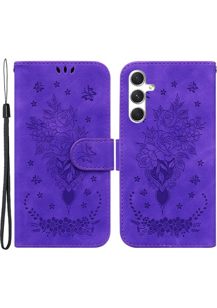 Samsung Galaxy S24+ Telefon Kılıfı Şok Geçirmez Tam Koruma Pu Deri Kapağı (Yurt Dışından)