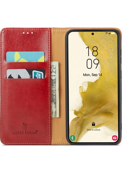 Samsung Galaxy S24 Pu Deri Cüzdan Telefon Koruma Kapağı (Yurt Dışından)