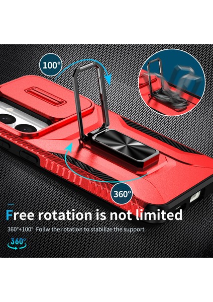 Samsung Galaxy S24 Kickstand Pc+Tpu Telefon Kapağı Desteği Manyetik Araba Montajı (Yurt Dışından) indirimleri