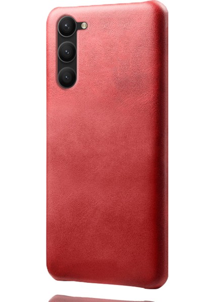 Samsung Galaxy S24 Pu Deri + Sert Pc Kabuk Buzağı Doku Telefon Kapağı (Yurt Dışından)