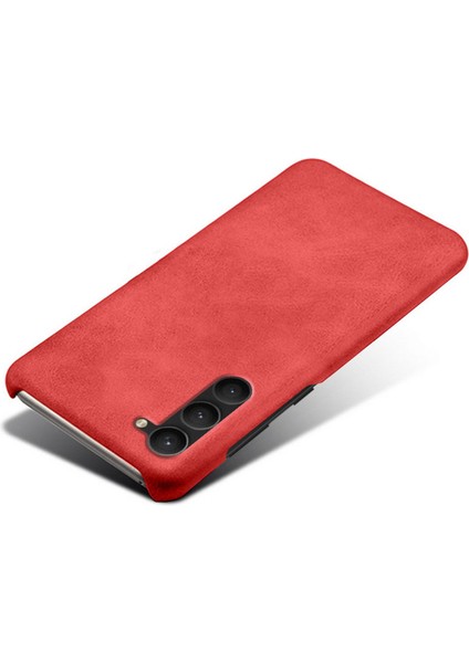 Samsung Galaxy S24 Pu Deri + Sert Pc Kabuk Buzağı Doku Telefon Kapağı (Yurt Dışından) modelleri
