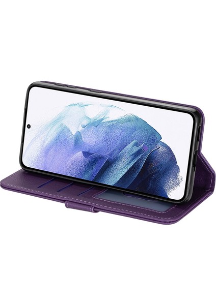 Samsung Galaxy S24 Buzağı Dokusu Pu Deri Fermuar Cep Kapağı (Yurt Dışından) modelleri