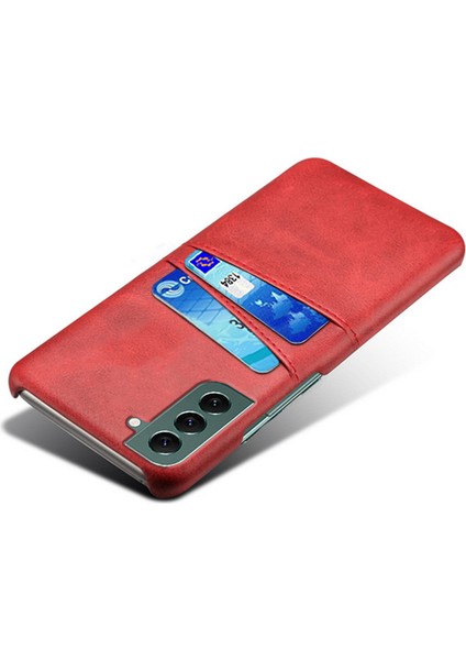 Samsung Galaxy S24+ Cep Telefonu Kılıfı Pu+ Sert Pc Ön Çizgiye Karşı Kart Tutucu Arka Kabuk (Yurt Dışından) modelleri