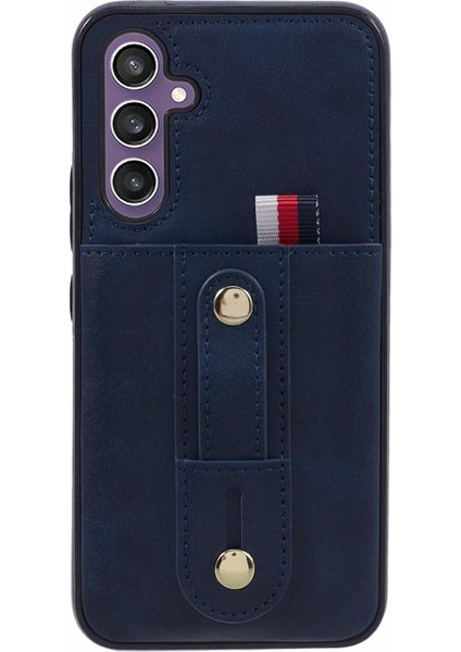 Samsung Galaxy S24+ Retro Pu Deri Kaplamalı Tpu Kart Yuvalı Arka Kapak (Yurt Dışından) fiyatları