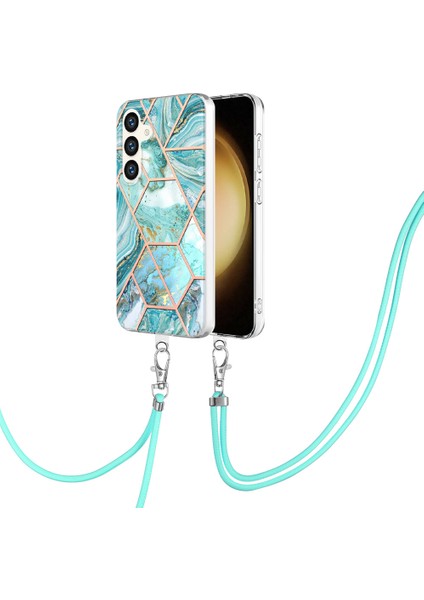 Samsung Galaxy S24+ Cep Telefon Kılıfları Elektrokaplama Tpu Arka Kabuk Kapağı (Yurt Dışından)