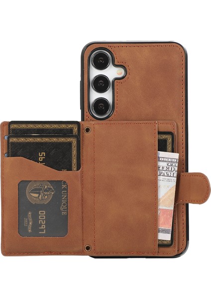 Samsung Galaxy S24+ Grid Straps ile Baskalı Kickstand Telefon Kapağı (Yurt Dışından) fırsatları