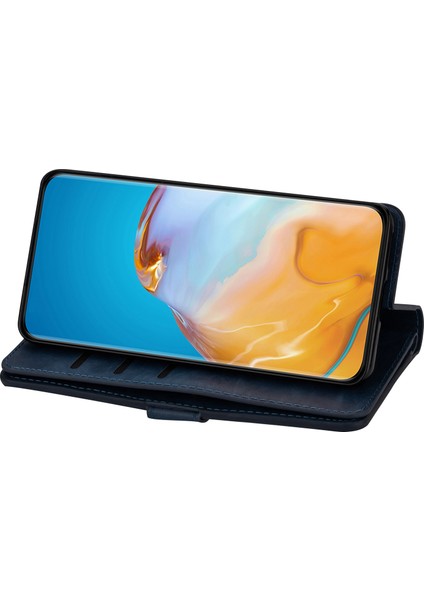 Samsung Galaxy S24 Fermuarı Cep Çok Fonksiyonlu Deri Telefon Kapağı (Yurt Dışından)