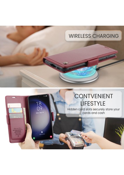 Samsung Galaxy S24 Pu Deri Rfıd Engelleyen Telefon Koruyucusu (Yurt Dışından) indirimleri