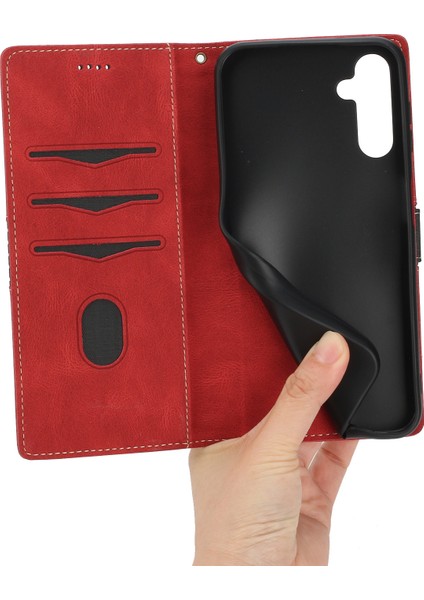 Samsung Galaxy S24 Slim-Fit Pu Deri Telefon Kılıfı Stand Telefon Kapak Cüzdanı Kayış (Yurt Dışından) fiyatları