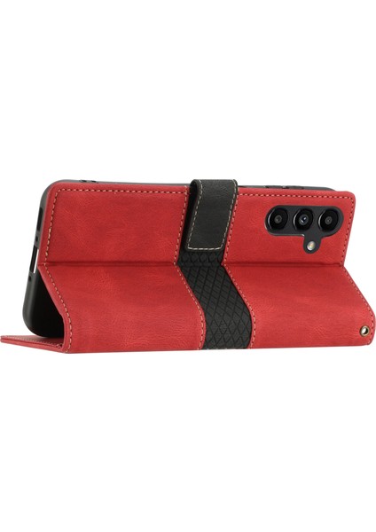 Samsung Galaxy S24 Slim-Fit Pu Deri Telefon Kılıfı Stand Telefon Kapak Cüzdanı Kayış (Yurt Dışından) indirimleri
