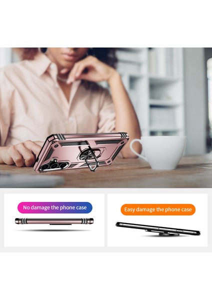 Samsung Galaxy S24+ Tpu+ Pc Telefon Kapağı Ring Kickstand ile (Yurt Dışından) indirimleri