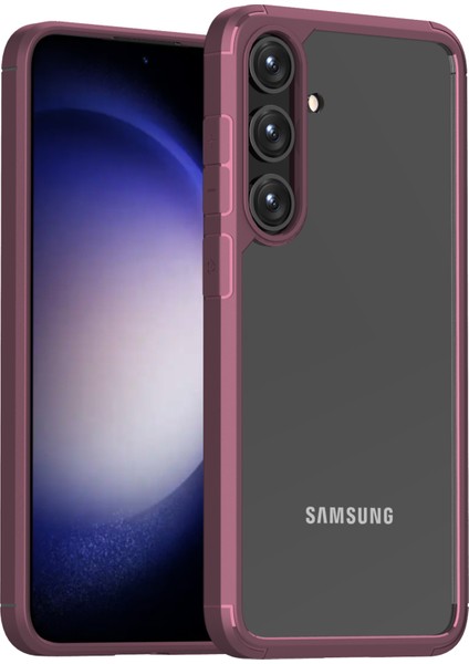 Samsung Galaxy S24+ Savunma Çizilmez Tpu+Pc Şeffaf Arka Kabuk (Yurt Dışından)