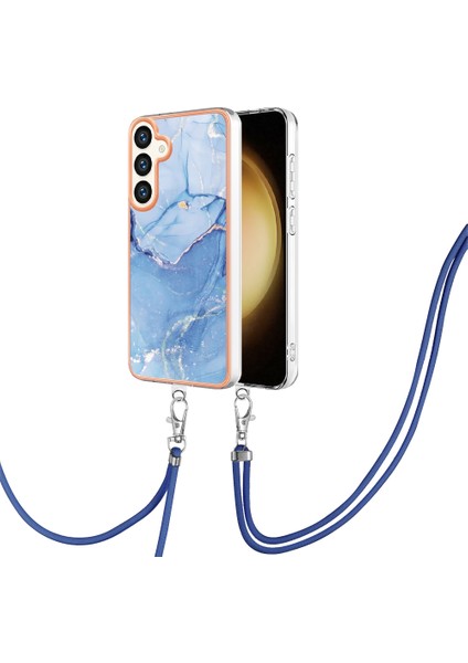 Samsung Galaxy S24+ Crossbody Case Mermer Tpu Telefon Kapağı (Yurt Dışından) fiyatları