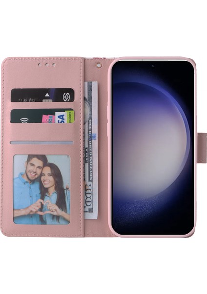 Samsung Galaxy S24 Pu Deri Mermer Desen Telefon Cüzdan Kapağı (Yurt Dışından) fiyatları