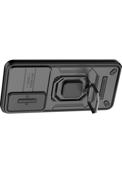 Samsung Galaxy S24 Shockproof Pc + Tpu Slayt Lens Kickstand Telefon Kapağı (Yurt Dışından) modelleri