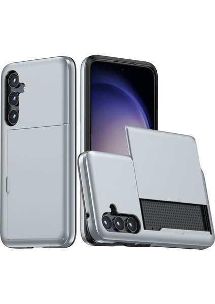 Samsung Galaxy S24+ Tpu + Pc Telefon Kapağı Slayt Kartı Tutucu (Yurt Dışından) fiyatları