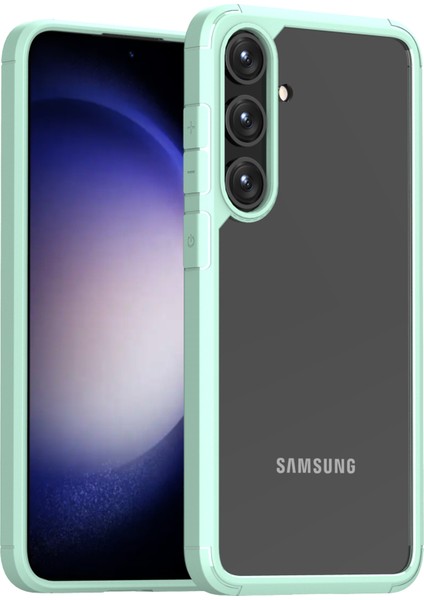 Samsung Galaxy S24+ Savunma Çizilmez Tpu+Pc Şeffaf Arka Kabuk (Yurt Dışından)