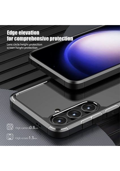 Samsung Galaxy S24+ Savunma Çizilmez Tpu+Pc Şeffaf Arka Kabuk (Yurt Dışından) fırsatları