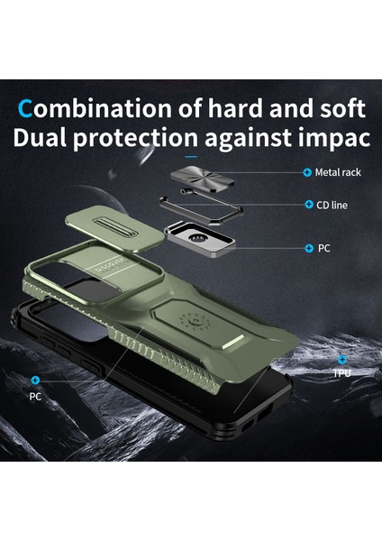 Samsung Galaxy S24 Kickstand Pc+Tpu Telefon Kapağı Desteği Manyetik Araba Montajı (Yurt Dışından) fırsatları