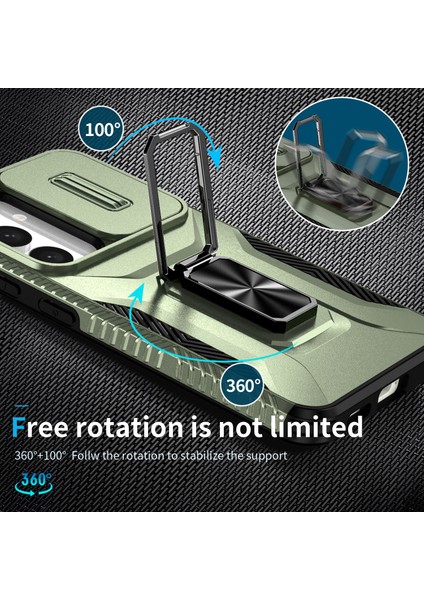 Samsung Galaxy S24 Kickstand Pc+Tpu Telefon Kapağı Desteği Manyetik Araba Montajı (Yurt Dışından) indirimleri