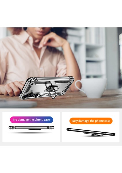 Samsung Galaxy S24+ Tpu+ Pc Telefon Kapağı Ring Kickstand ile (Yurt Dışından) indirimleri