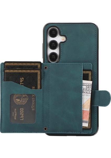 Samsung Galaxy S24+ Grid Straps ile Baskalı Kickstand Telefon Kapağı (Yurt Dışından) fırsatları