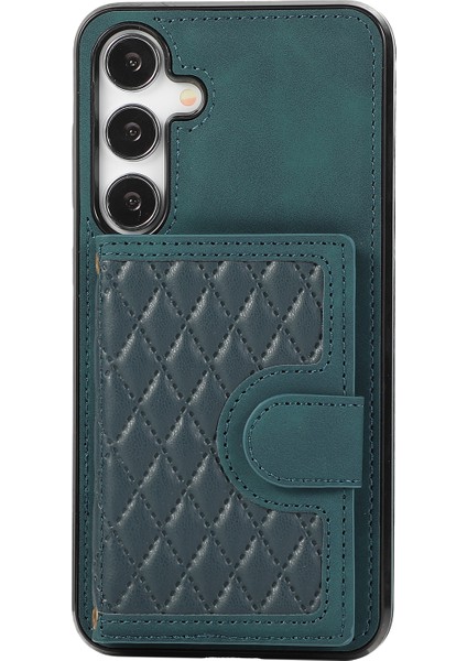 Samsung Galaxy S24+ Grid Straps ile Baskalı Kickstand Telefon Kapağı (Yurt Dışından) indirimleri