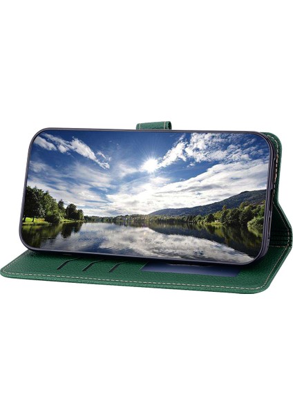 Samsung Galaxy S24+ Litchi Doku Deri Cüzdan Stand Telefon Kapağı (Yurt Dışından) fiyatları