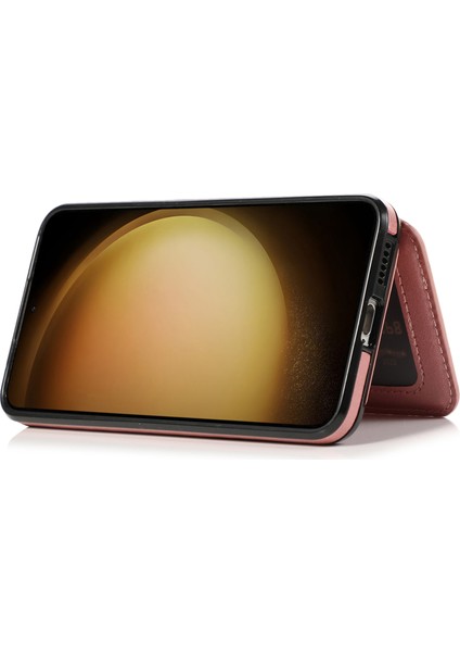Samsung Galaxy S24 Pu Deri+Tpu Kickstand Cover (Yurt Dışından) modelleri