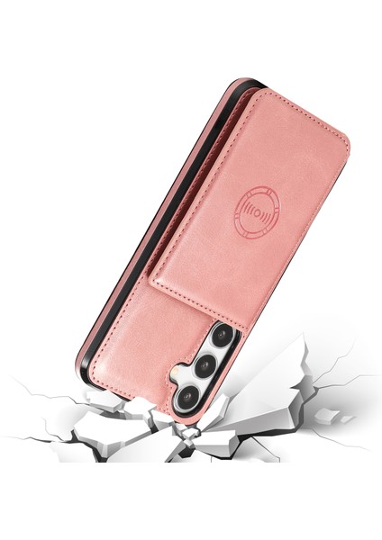 Samsung Galaxy S24 Pu Deri+Tpu Kickstand Cover (Yurt Dışından) indirimleri