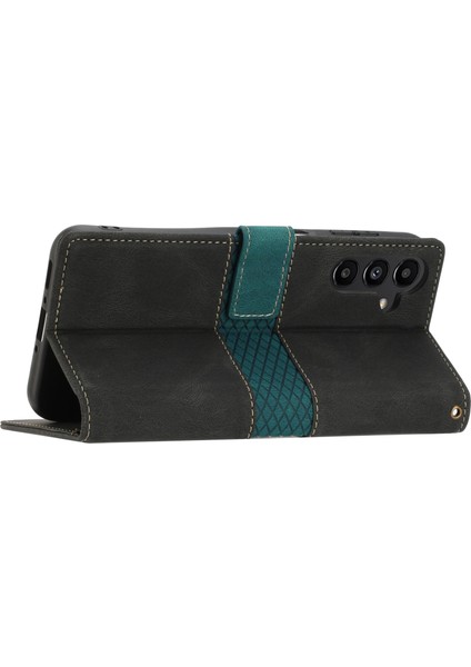 Samsung Galaxy S24 Slim-Fit Pu Deri Telefon Kılıfı Stand Telefon Kapak Cüzdanı Kayış (Yurt Dışından) indirimleri