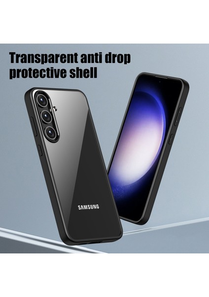 Samsung Galaxy S24 Kabuk Sabit Pc+Yumuşak Tpu Telefon Kapağı Için Şok Geçirmez Ince Kılıf (Yurt Dışından) fiyatları