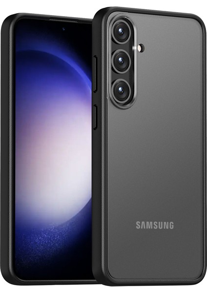 Samsung Galaxy S24 Saydam Mat Tpu+Pc Çizik Geçirmez Arka Kabuk (Yurt Dışından)