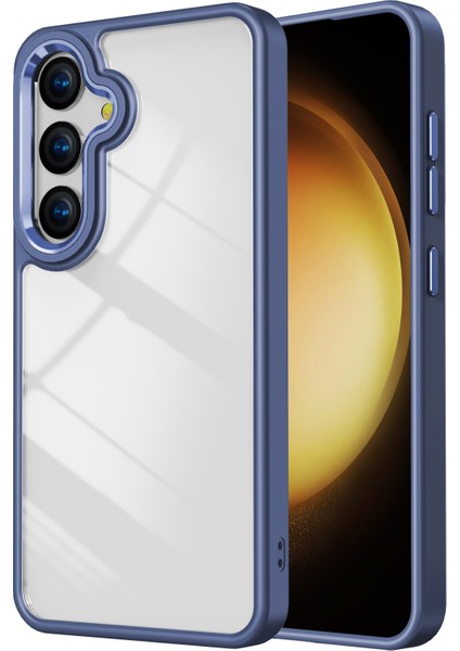 Samsung Galaxy S24 Cep Telefonu Kılıfı Tpu+Akrilik Net Kıvrık Anti-Clatf Cover (Yurt Dışından)
