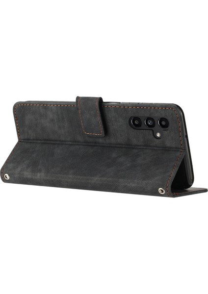 Samsung Galaxy S24 Pu Deri Dondu Baskılı Cep Telefonu Stand Kabuk Flip Case (Yurt Dışından) indirimleri