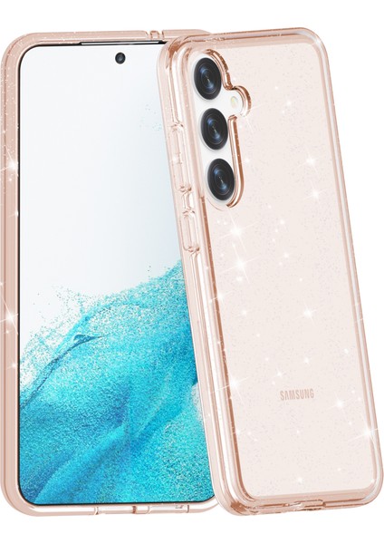 Samsung Galaxy S24 Çizgiye Karşı Çizelge Karşılıklı Parıltılı Telefon Kapağı (Yurt Dışından) fırsatları