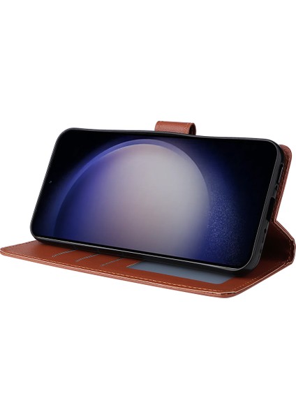Samsung Galaxy S24 Pu Deri Stand Cüzdan Telefon Kapağı (Yurt Dışından) fırsatları