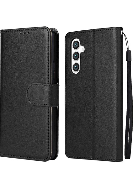 Samsung Galaxy S24 Pu Deri Stand Cüzdan Telefon Kapağı (Yurt Dışından)