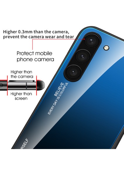 Samsung Galaxy S24+ Ince Kılıf Temsilli Cam Pc Tpu Telefon Kılıfı (Yurt Dışından) fiyatları