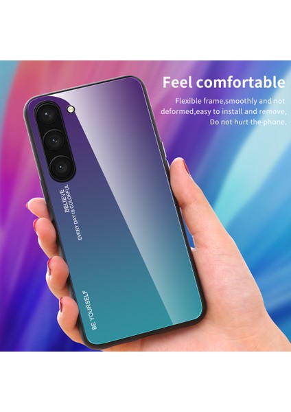 Samsung Galaxy S24+ Ince Kılıf Temsilli Cam Pc Tpu Telefon Kılıfı (Yurt Dışından) indirimleri