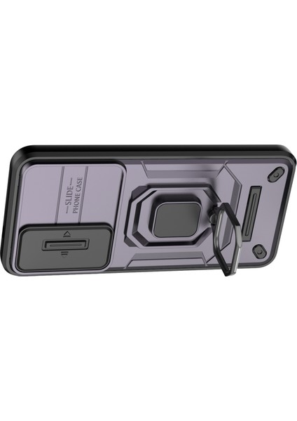Samsung Galaxy S24+ Fall Anti-Fall Pc+ Tpu Kickstand Kapağı Slide Lens Koruması (Yurt Dışından) fırsatları