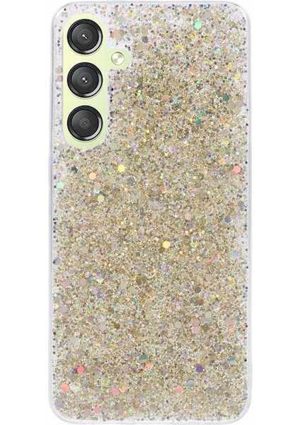 Samsung Galaxy S24 Tpu Case Glitter Sequins Anti-Cratch Telefon Kapağı (Yurt Dışından)