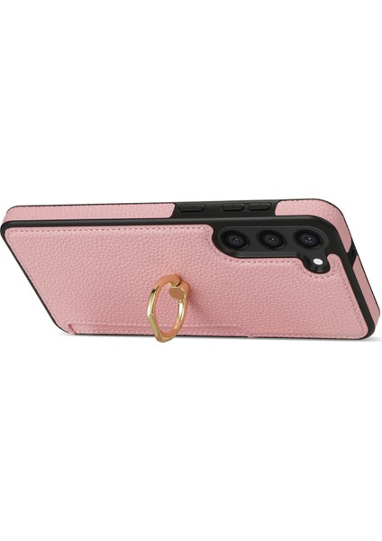 Samsung Galaxy S24 Pu Deri + Tpu Kart Tutucu Kapağı Kickstand ile (Yurt Dışından)