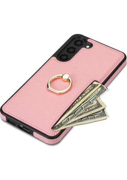 Samsung Galaxy S24 Pu Deri + Tpu Kart Tutucu Kapağı Kickstand ile (Yurt Dışından) modelleri