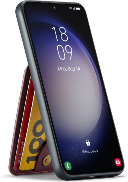 Samsung Galaxy S24+ Rfıd Engelleme Pu Deri+ Tpu Telefon Kapağı (Yurt Dışından) fırsatları