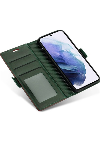Samsung Galaxy S24+ Deri Çanta Telefon Kapağı (Yurt Dışından) fırsatları