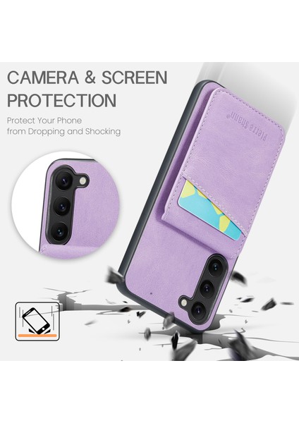 Samsung Galaxy S24+ Rfıd Engelleme Pu Deri+ Tpu Telefon Kapağı (Yurt Dışından) modelleri